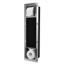 Inbouw toiletrol- & reservehouder RVS zilver - Toilet