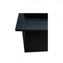 Inbouwnis 30 x 30 x 7 cm RVS mat zwart - Inbouwnissen