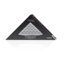 InWall hoekplanchet RVS 29 x 29 cm - Planchets