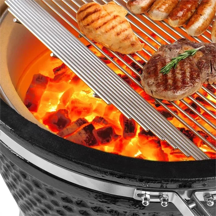 Kamado Medium Landmann Ø 45,7 CM 18 Inch Zwart - Kamado