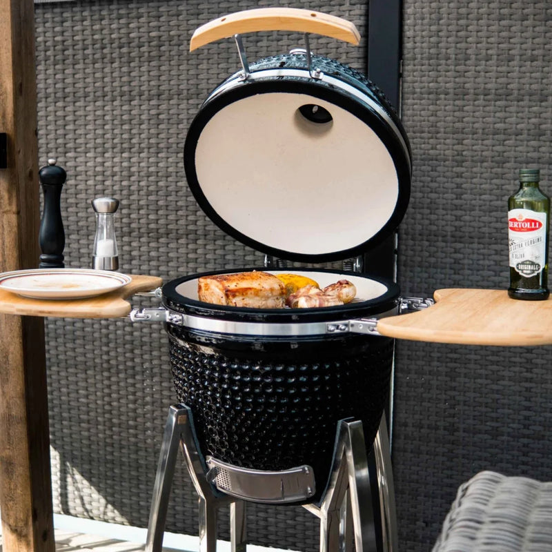 Kamado Medium Landmann Ø 45,7 CM 18 Inch Zwart - Kamado