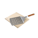 Landmann Pizzasteen met RVS spatel set - Hulpstukken BBQ