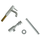 L’aqua Fonteinkraan met Sifonset Mat wit - Fonteinkranen