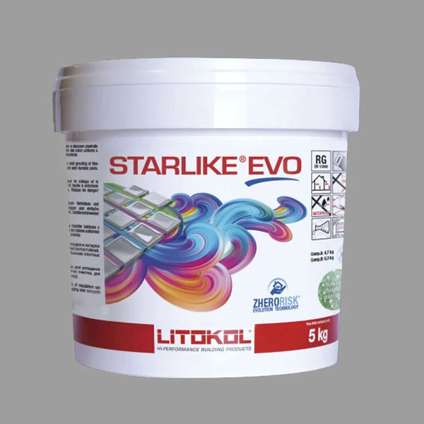 Litokol STARLIKE® EVO 115 Grigio seta 5 kg - Voegmiddel
