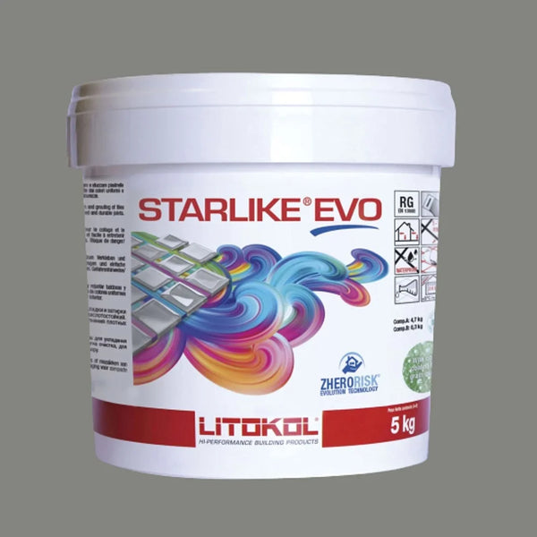 Litokol STARLIKE® EVO 120 Grigio piombo 2,5 kg - Voegmiddel