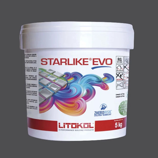 Litokol STARLIKE® EVO 140 Nero grafite 5 kg - Voegmiddel