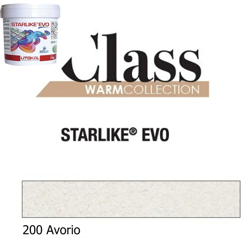 Litokol STARLIKE® EVO 200 Avorio 2,5 kg - Voegmiddel