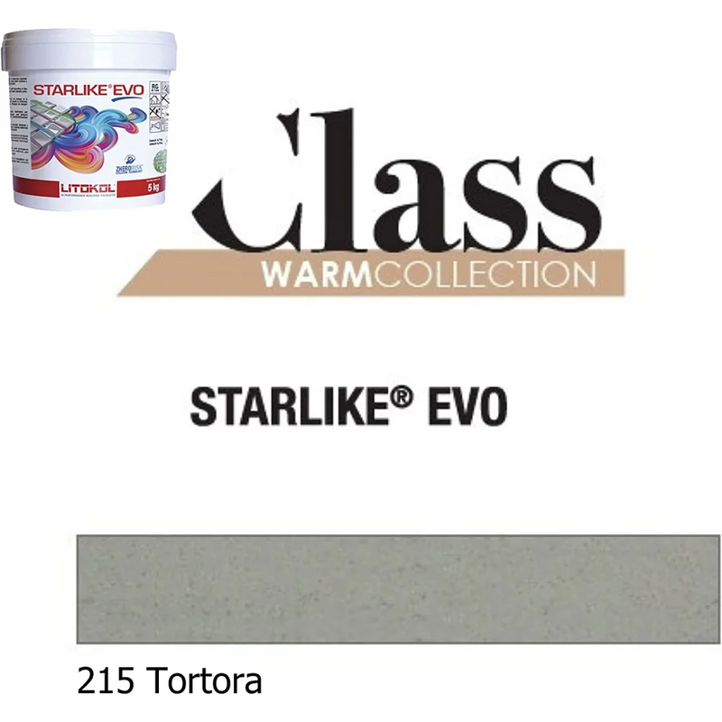 Litokol STARLIKE® EVO 215 Tortora 2,5 kg - Voegmiddel