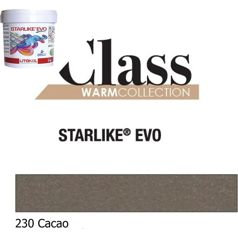 Litokol STARLIKE® EVO 230 Cacao 2,5 kg - Voegmiddel