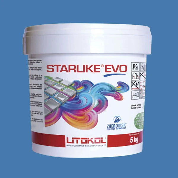 Litokol STARLIKE® EVO 330 Blu avio 2,5 kg - Voegmiddel