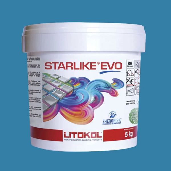 Litokol STARLIKE® EVO 340 Blu denim 2,5 kg - Voegmiddel
