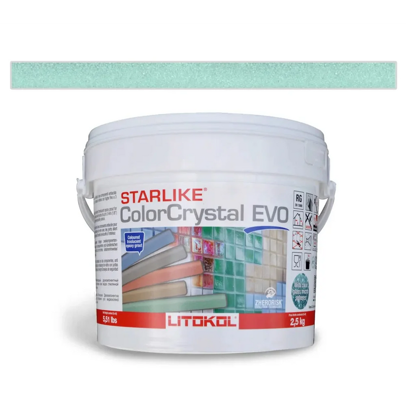 Litokol STARLIKE® EVO ColorCrystal 810 Verde capri 2,5 kg -