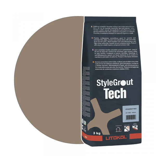Litokol Voegmiddel Stylegrout Tech Grey-2 á 3 kg -
