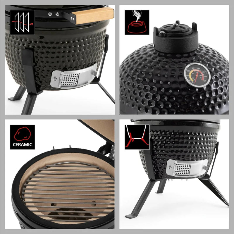 Grill chef mini kamado hot sale