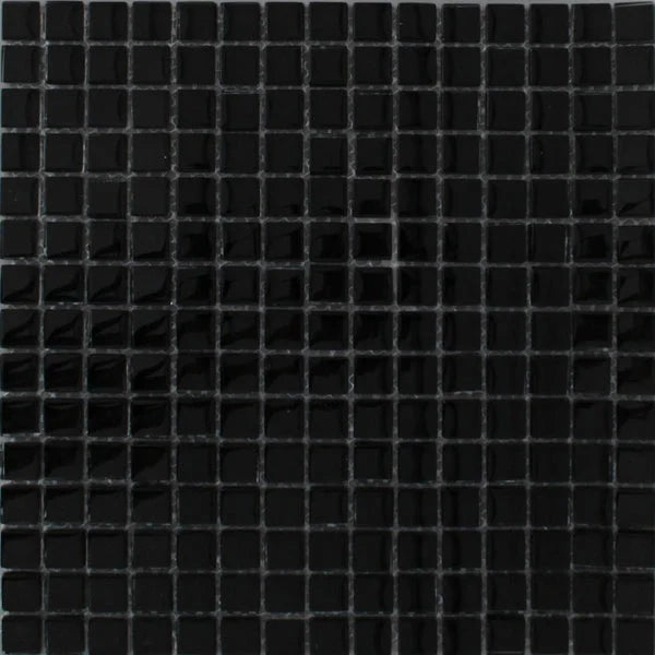 Mozaïek Noche zwart glans 30 x 30 cm - Mozaïek