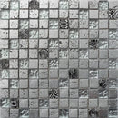 Mozaïek Silver mix 29.5 x 29.5 cm bo.003 - Mozaïek