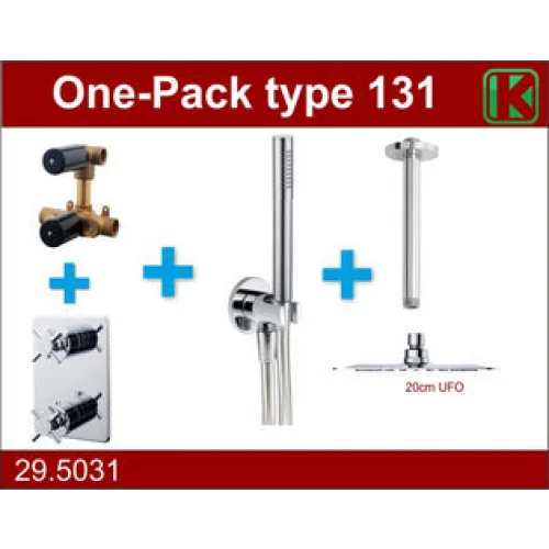 one-pack inbouwthermost.set type 131 CHR (20cm ufo) -