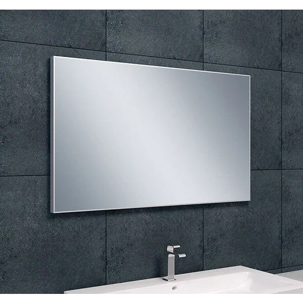 Spiegel aluminium lijst 100 x 60 x 2,1 cm - Spiegel