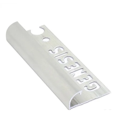 Tegelstrip aluminium ro.a.str.zilver 12mm - Tegelstrips