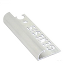 Tegelstrip aluminium ro.a.str.zilver 6mm - Tegelstrips