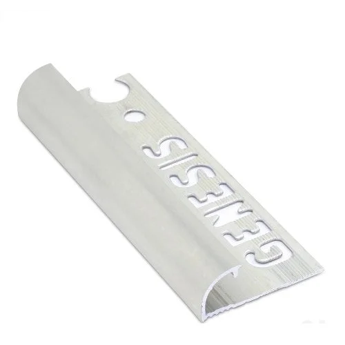 Tegelstrip aluminium ro.a.str.zilver 6mm - Tegelstrips