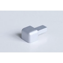 Tegelstrip buitenhoek TDG 8 mm glans zilver per 4 stuks -