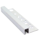 Tegelstrip mat-zilver 10mm - Tegelstrips