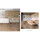 Vloertegel Great Wood amber 20 x 120 cm - Vloertegels