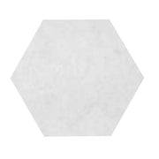 Vloertegel Kashba lichtgrijs hexagon 17 x 17 cm -