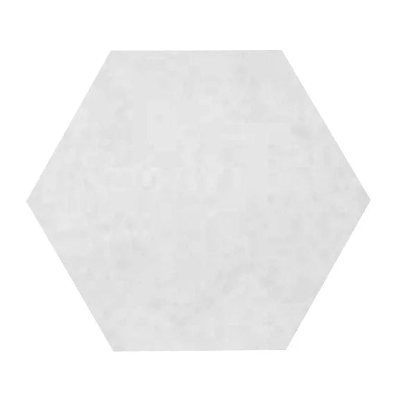 Vloertegel Kashba lichtgrijs hexagon 17 x 17 cm -