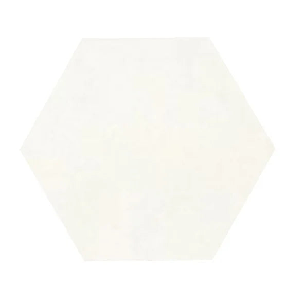 Vloertegel Kashba wit hexagon 17 x 17 cm - Vloertegels