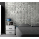 Vloertegel Nikea sephia grey mat 20 x 20 cm - Vloertegels