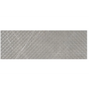 Wandtegel 3D Montana dark grey rect. 30 x 90 cm - Wandtegels