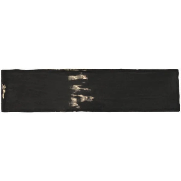 Wandtegel Electra nero 7.5 x 30 cm - Wandtegels