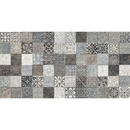 Wandtegel Lys decor grijs 32 x 62.5 cm - Wandtegels