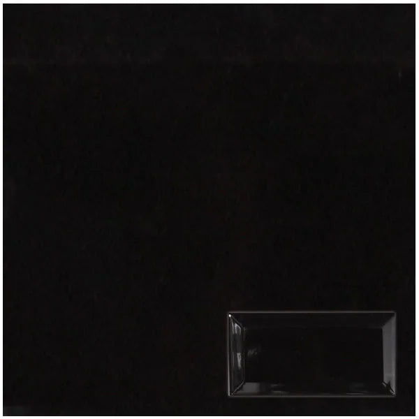 Wandtegel Metro zwart 7.5 x 15 cm - Wandtegels