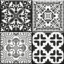 Wandtegel Notte White| Black 30 x 30 cm - Wandtegels