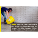 Weber Vezelsterkte egalisatie Weberlevel Fiber 20 kg -